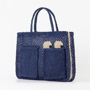 THE JACKSONS BEACH BAG LARGE INDIGO